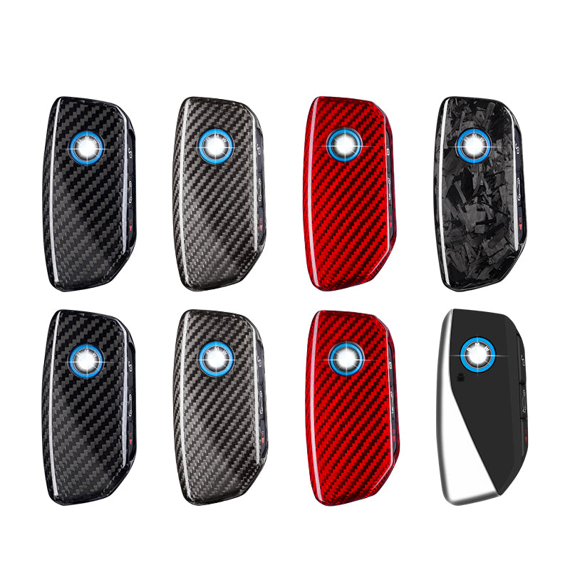 T-Carbon for BMW Carbon Fiber Key Fob Case (Model D)