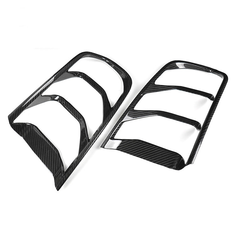 Carbon Fiber Tail Light Cover for Ford Mustang (Model B)
