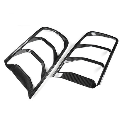 Carbon Fiber Tail Light Cover for Ford Mustang (Model B)
