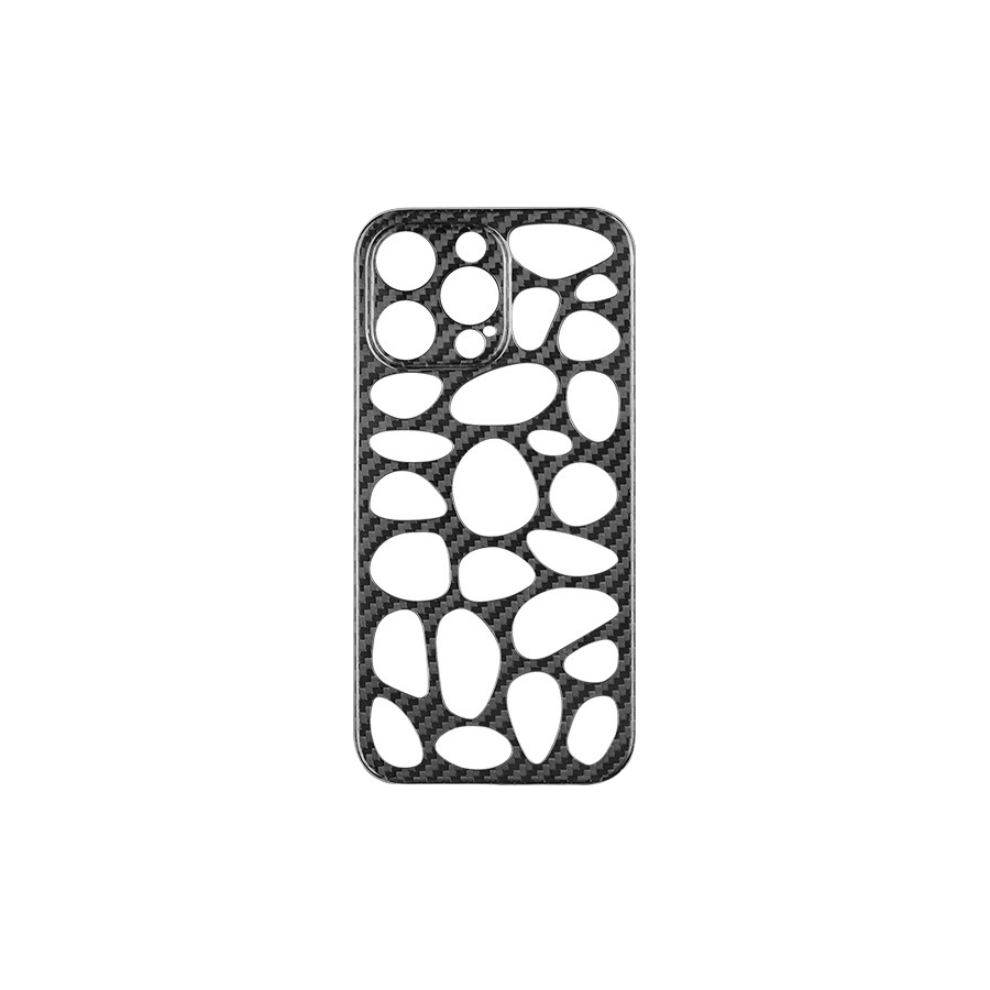 T-Carbon Accessories Perforated Carbon Fiber Iphone Case (Iphone 14)