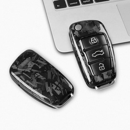 T-Carbon for Audi Carbon Fiber Key Fob Case (Model B) - T-Carbon Official Store