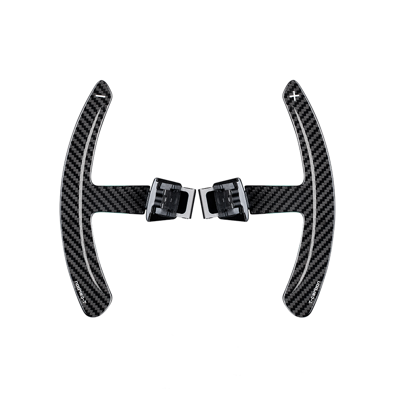 T-Carbon for Porsche Carbon Fiber Paddle Shifters Replacement (Model B: Prior 2021)