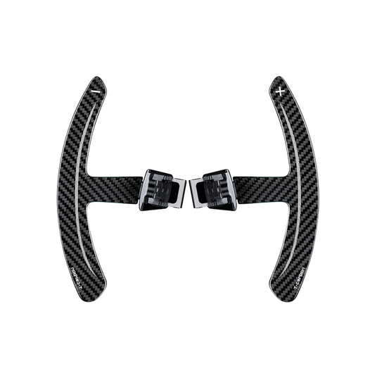 T-Carbon for Porsche Carbon Fiber Paddle Shifters Replacement (Model B: Prior 2021)