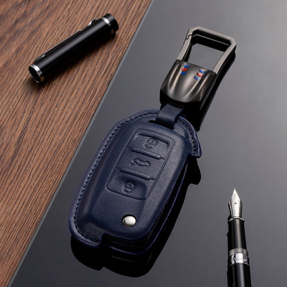 Leather Key Fob Cover for Volkswagen (Model A/B) - T-Carbon Official Store