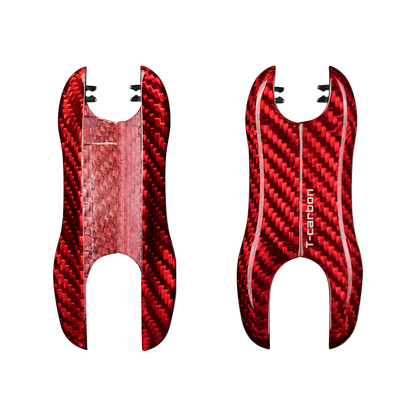Porsche Carbon Fiber Key Fob Case (Model C) - T-Carbon Official