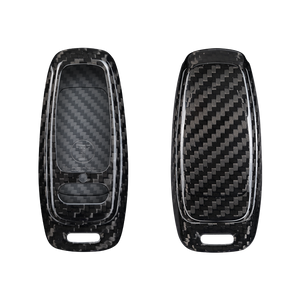 Audi Carbon Fiber Key Fob Case (Model D) - T-Carbon Official