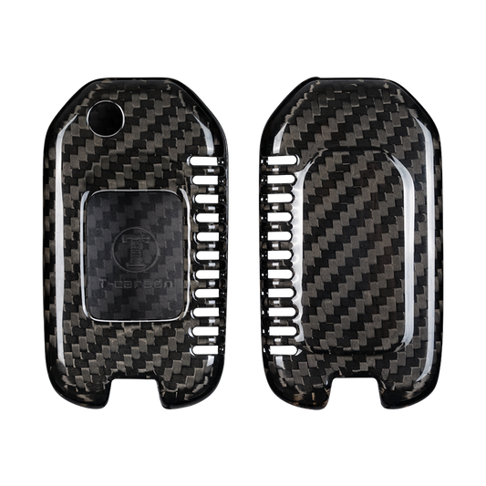 Honda Carbon Fiber Key Fob Case (Model D) - T-Carbon Official