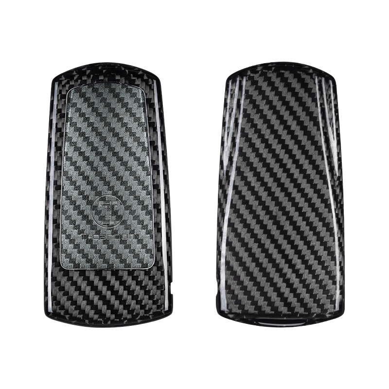 T-Carbon for Volkswagen Carbon Fiber Key Fob Case (Model D)