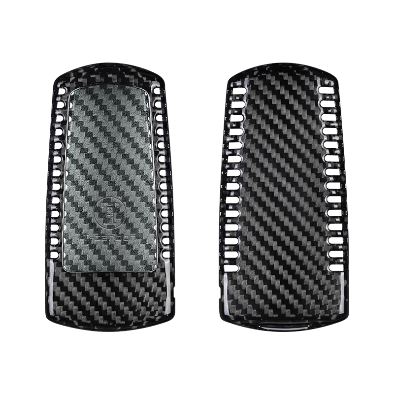 T-Carbon for Volkswagen Carbon Fiber Key Fob Case (Model D)