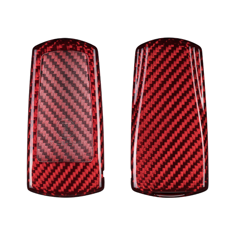T-Carbon for Volkswagen Carbon Fiber Key Fob Case (Model D)