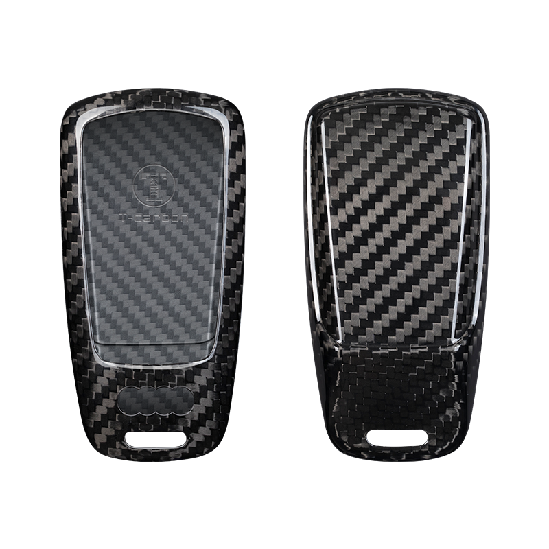 Audi Carbon Fiber Key Fob Case (Model C) – T-Carbon Official Store