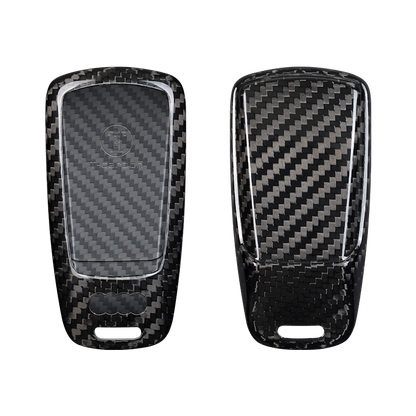Audi Carbon Fiber Key Fob Case (Model C) - T-Carbon Official