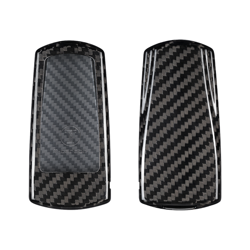 T-Carbon for Volkswagen Carbon Fiber Key Fob Case (Model D)