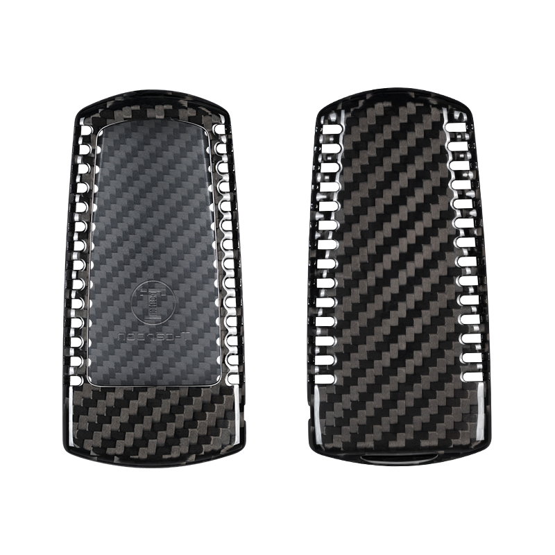 T-Carbon for Volkswagen Carbon Fiber Key Fob Case (Model D)