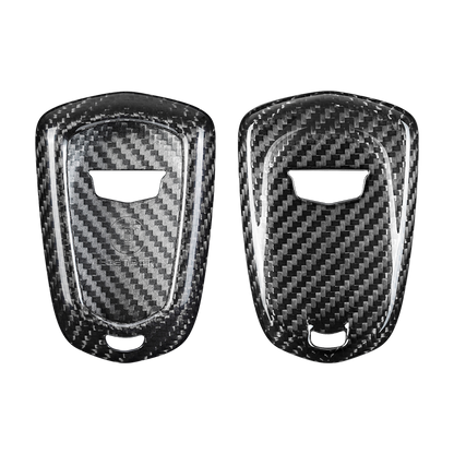 T-Carbon for Cadillac Carbon Fiber Key Fob Case (Model B) - T-Carbon Official Store