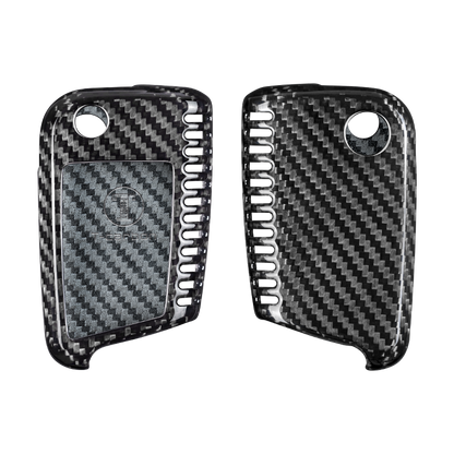 Volkswagen Carbon Fiber Key Fob Case (Model C) - T-Carbon Official