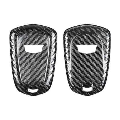 T-Carbon for Cadillac Carbon Fiber Key Fob Case (Model B) - T-Carbon Official Store