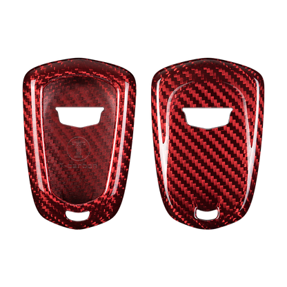 T-Carbon for Cadillac Carbon Fiber Key Fob Case (Model B) - T-Carbon Official Store