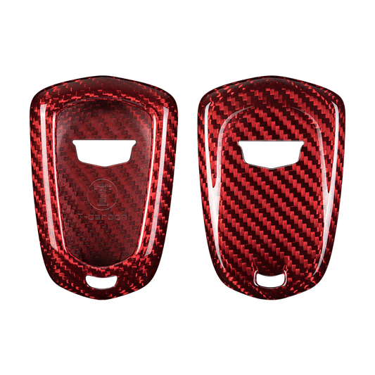 T-Carbon for Cadillac Carbon Fiber Key Fob Case (Model B) - T-Carbon Official Store