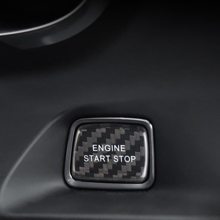 Chevrolet Carbon Fiber Start Stop Button (Model A)