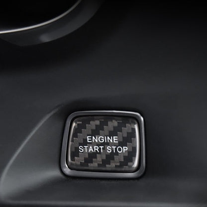 Chevrolet въглеродни влакна Start Stop бутон (модел A)