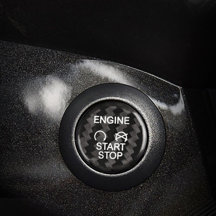 Ford Carbon Fiber Start Stop Button (Model A)