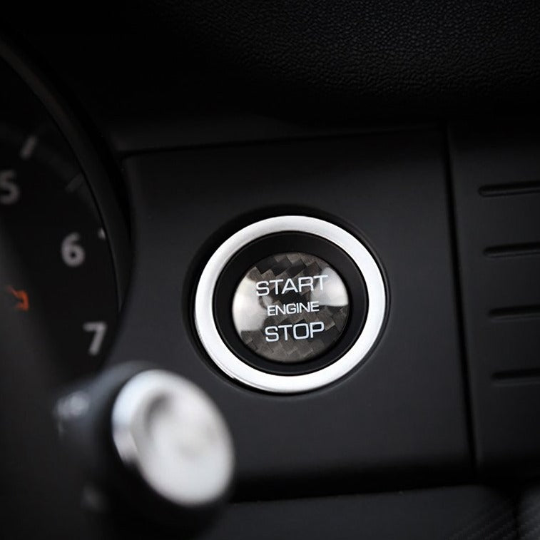 Land Rover Range Rover Carbon Fiber Start Stop Button (Model B)