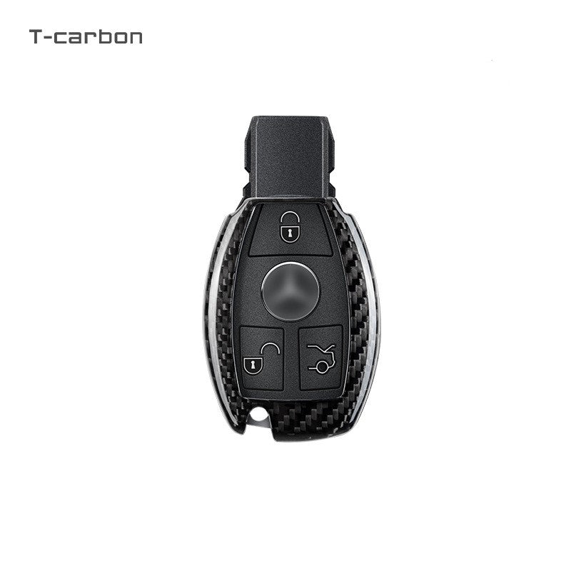 Mercedes Benz Carbon Fiber Key Fob Case (Model A) - T-Carbon Official