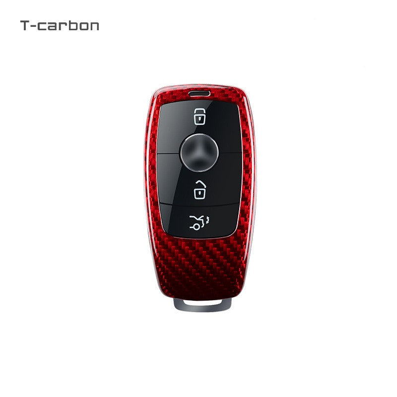 Mercedes Benz Carbon Fiber Key Fob Case (Model B) - T-Carbon Official