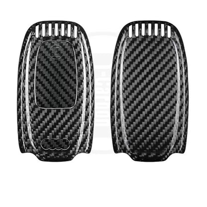 Audi Carbon Fiber Key Fob Case (Model A) - T-Carbon Official