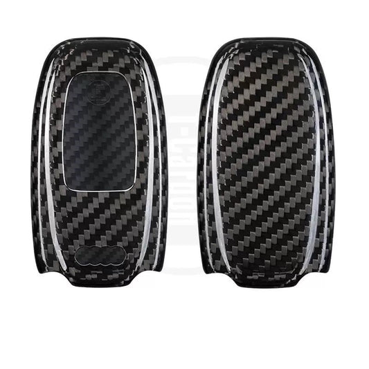 Audi Carbon Fiber Key Fob Case (Model A) - T-Carbon Official