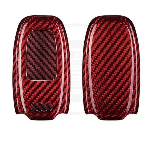 Audi Carbon Fiber Key Fob Case (Model A) - T-Carbon Official