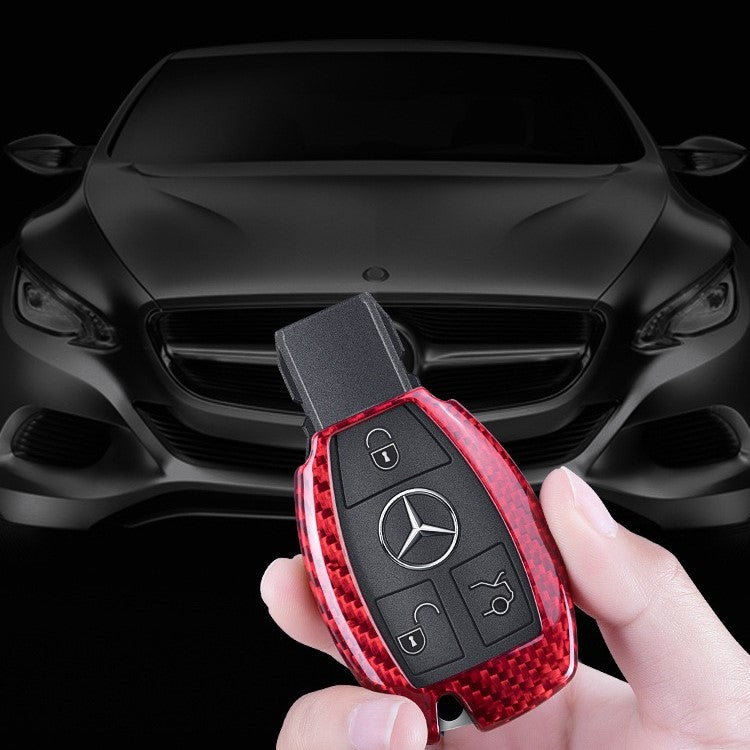 Mercedes Benz Carbon Fiber Key Fob Case (Model A) - T-Carbon Official