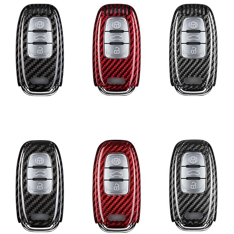 Audi Carbon Fiber Key Fob Case (Model A) - T-Carbon Official
