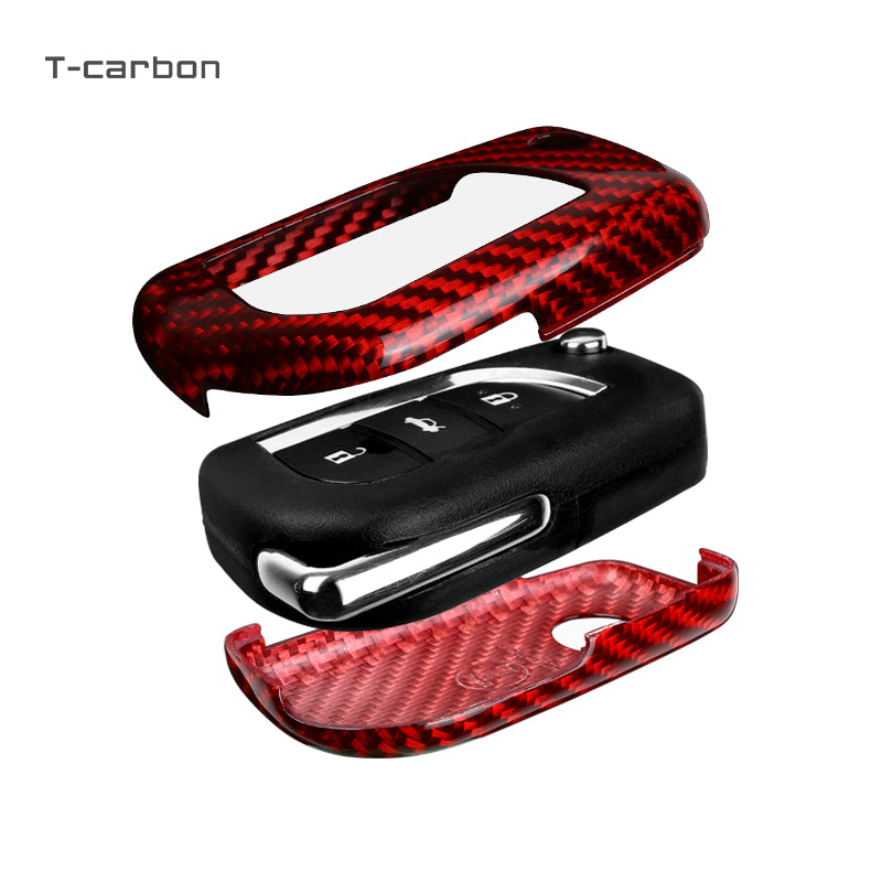 T-Carbon for Toyota Carbon Fiber Key Fob Case (Model G)