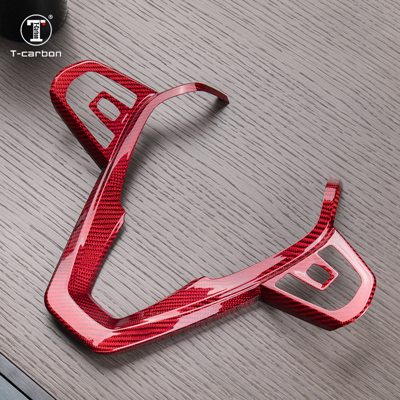 T-Carbon for BMW Carbon Fiber Steering Wheel Cover (Model C: 2018-2021) - T-Carbon Official Store
