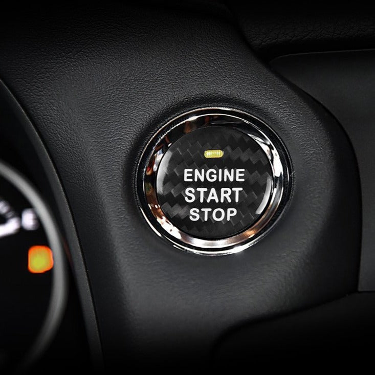 Carbon Fiber Start Stop Button for Lexus (Model A)