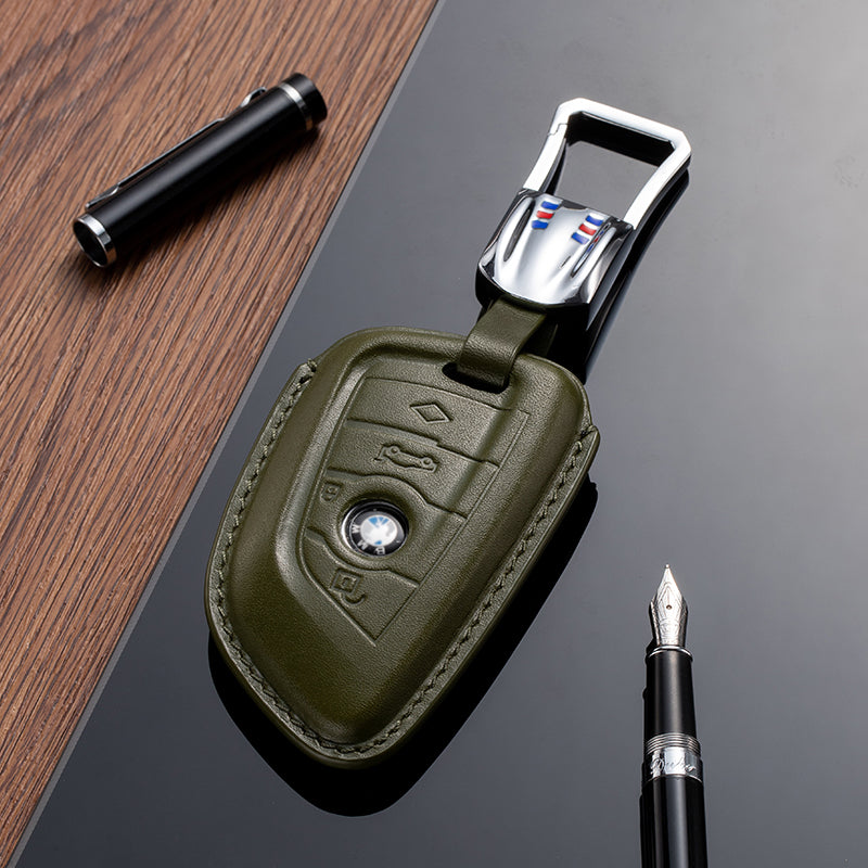 Leather Key Fob Cover for BMW (Model B) - T-Carbon Official Store