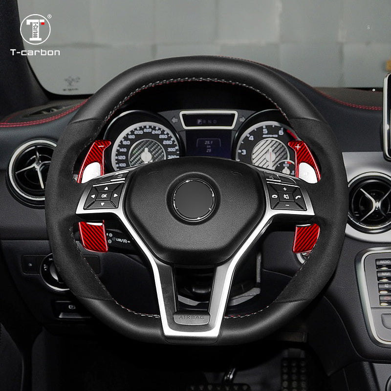 T-Carbon for Mercedes Benz AMG Carbon Fiber Paddle Shifters (Model A: Prior 2015) - T-Carbon Official Store