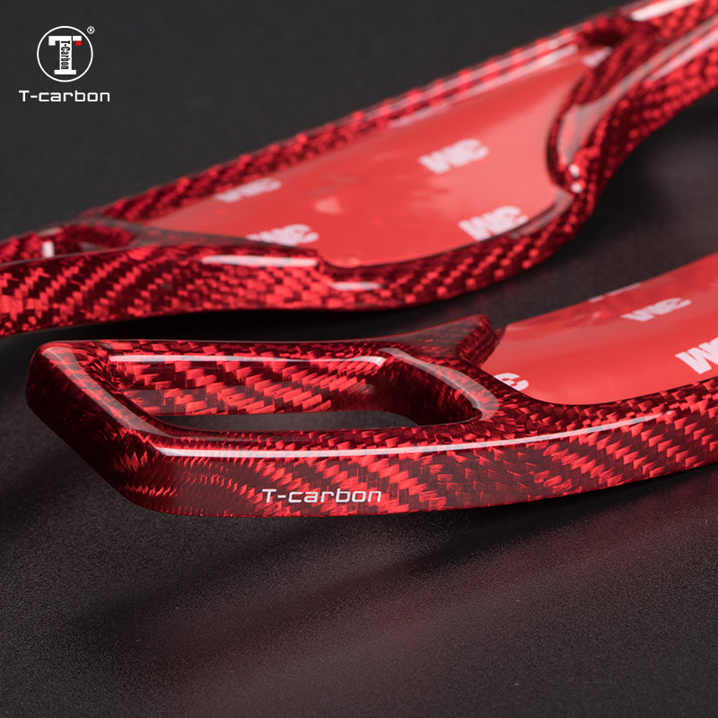 T-Carbon for Cadillac Carbon Fiber Paddle Shifters (Model D: 2021) - T-Carbon Official Store