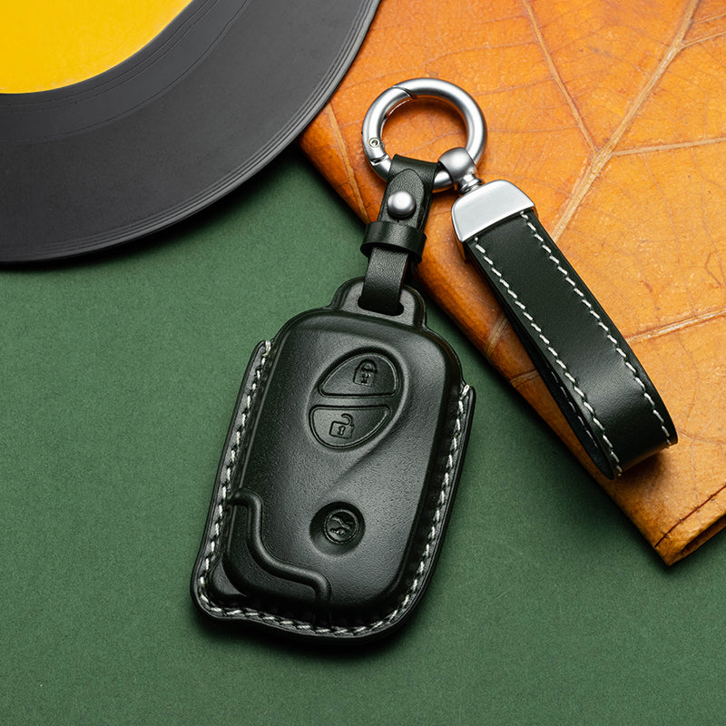Exclusive Leather Key Fob Cover for Lexus (Model A)