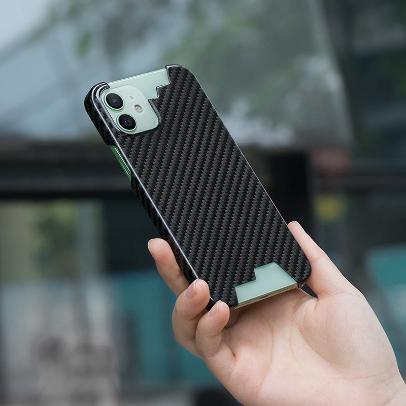 T-Carbon Accessories Full Carbon Fiber Iphone Case (Iphone 12)