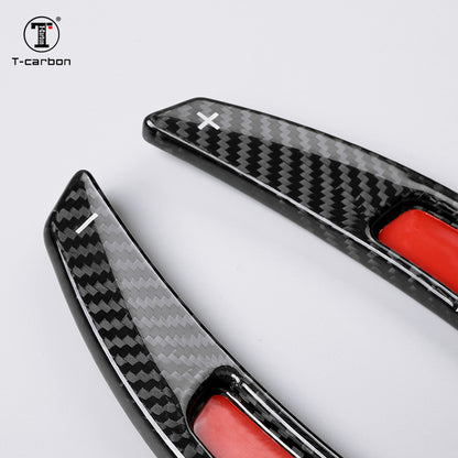 T-Carbon for Porsche Carbon Fiber Paddle Shifters (Model D: 2021 onwards)