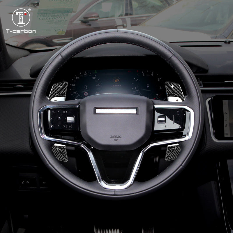T-Carbon for Land Rover Range Rover Carbon Fiber Paddle Shifters (Model B: 2021-2022)