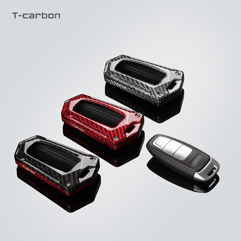 T-Carbon for Audi Carbon Fiber Transformers Key Fob Case (Model D) - T-Carbon Official Store