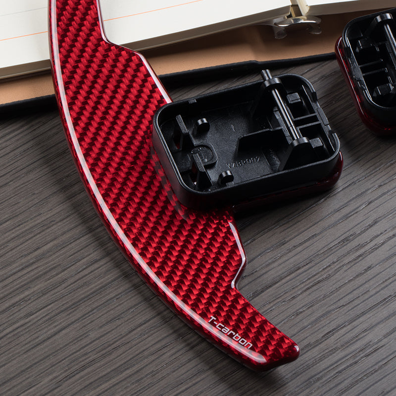 T-Carbon for BMW M-Series Carbon Fiber Paddle Shifters Replacement (Model A) - T-Carbon Official Store