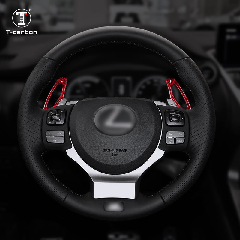 T-Carbon for Lexus Carbon Fiber Paddle Shifters (Model A: Prior 2015) - T-Carbon Official Store