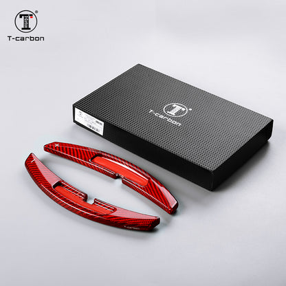 T-Carbon for Porsche Carbon Fiber Paddle Shifters (Model D: 2021 onwards)