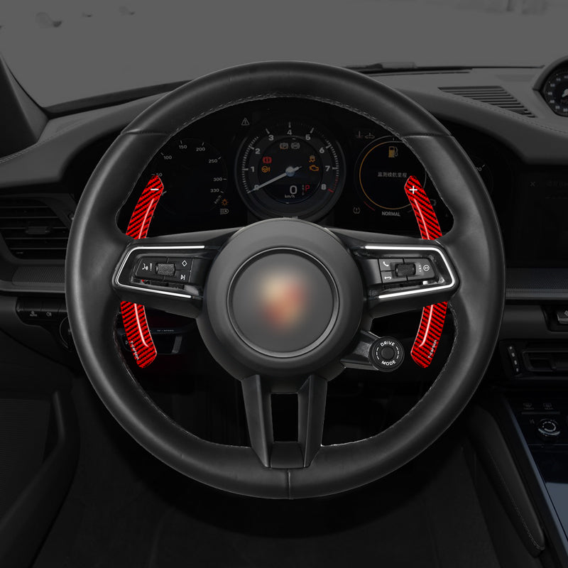 T-Carbon for Porsche Carbon Fiber Paddle Shifters Replacement (Model A: 2021 Onwards)