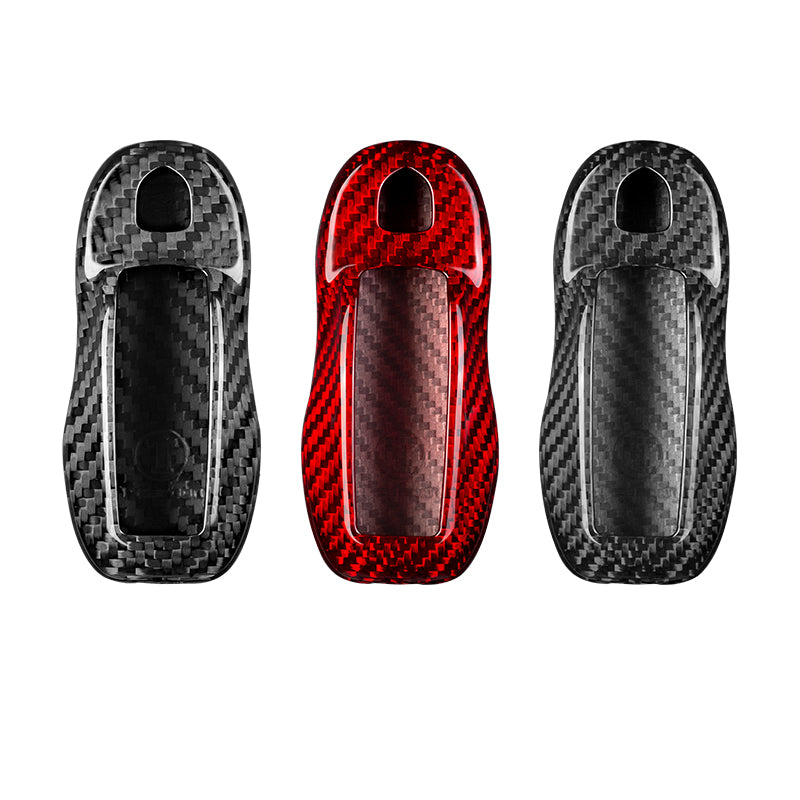 T-Carbon for Porsche Carbon Fiber Key Fob Case (Model A) - T-Carbon Official Store